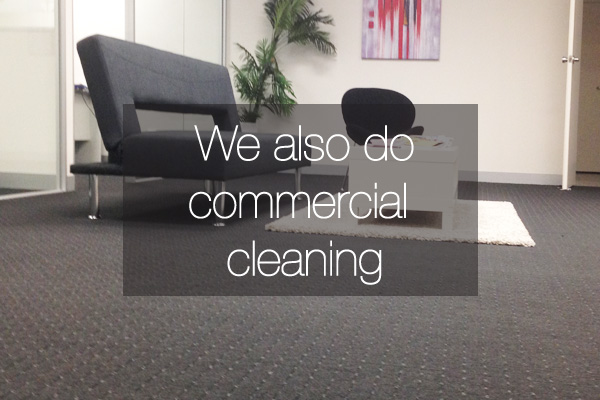 Commercial carpet cleaning