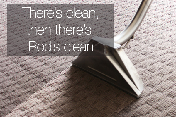 Before and after carpet cleaning